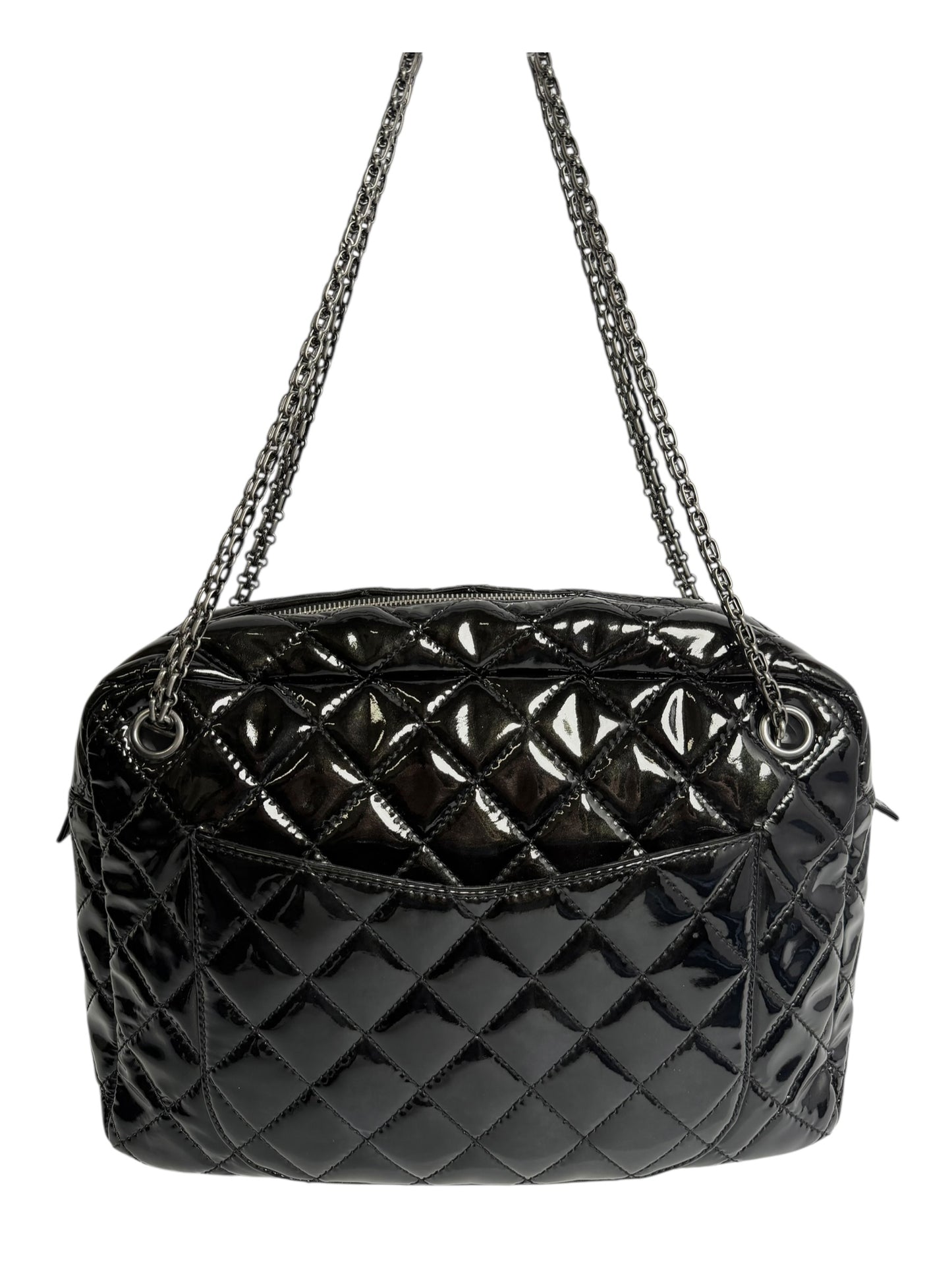 Chanel Black Patent Leather Reissue Bag