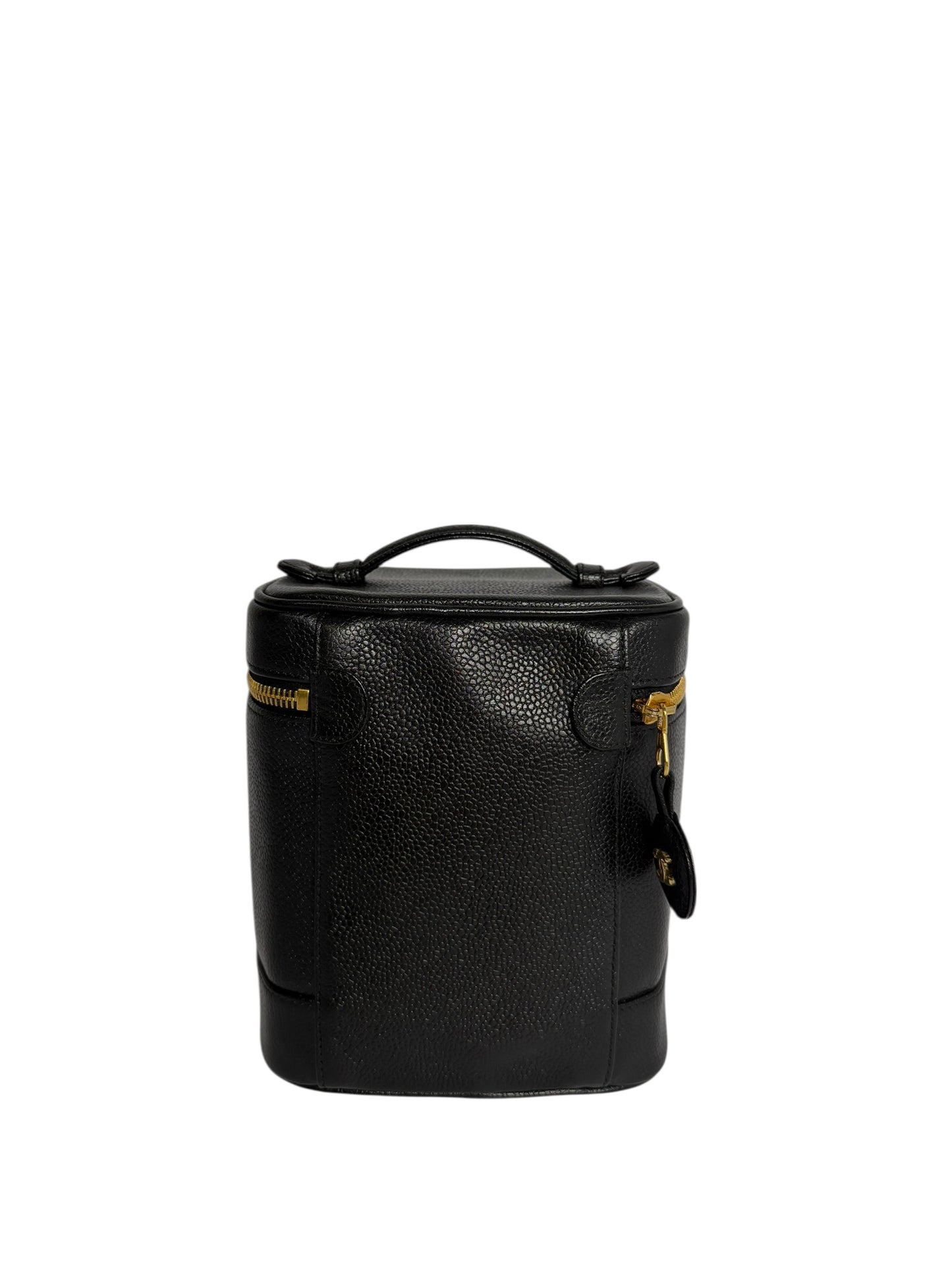 Chanel Black Caviar Vanity Case