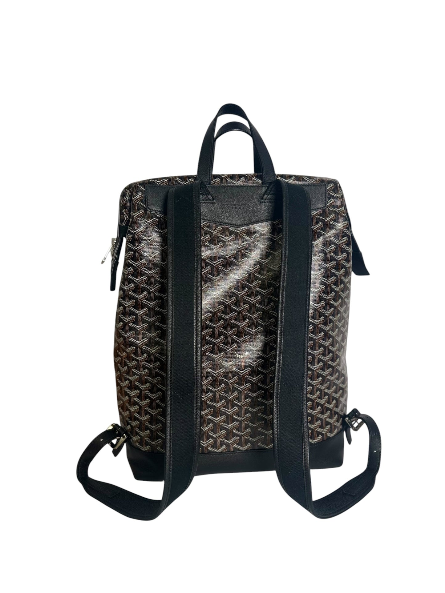 Goyard black backpack