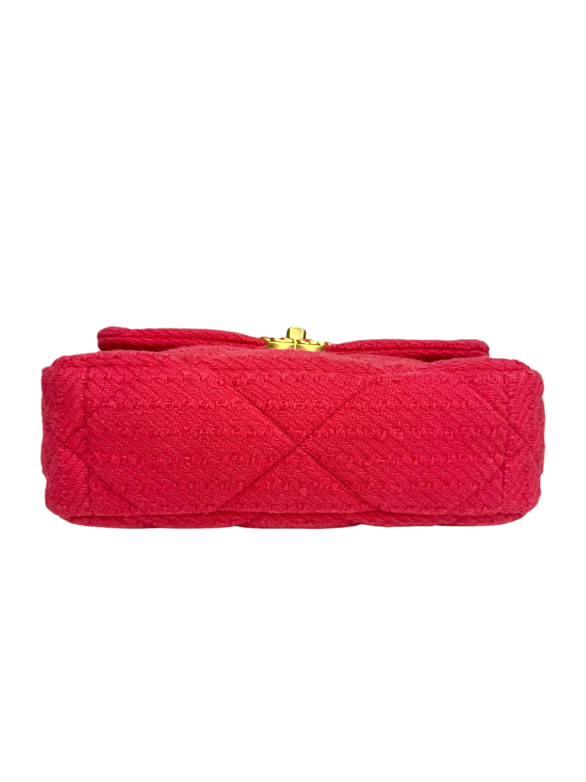 Chanel 19 Medium Pink Tweed Flap T9320