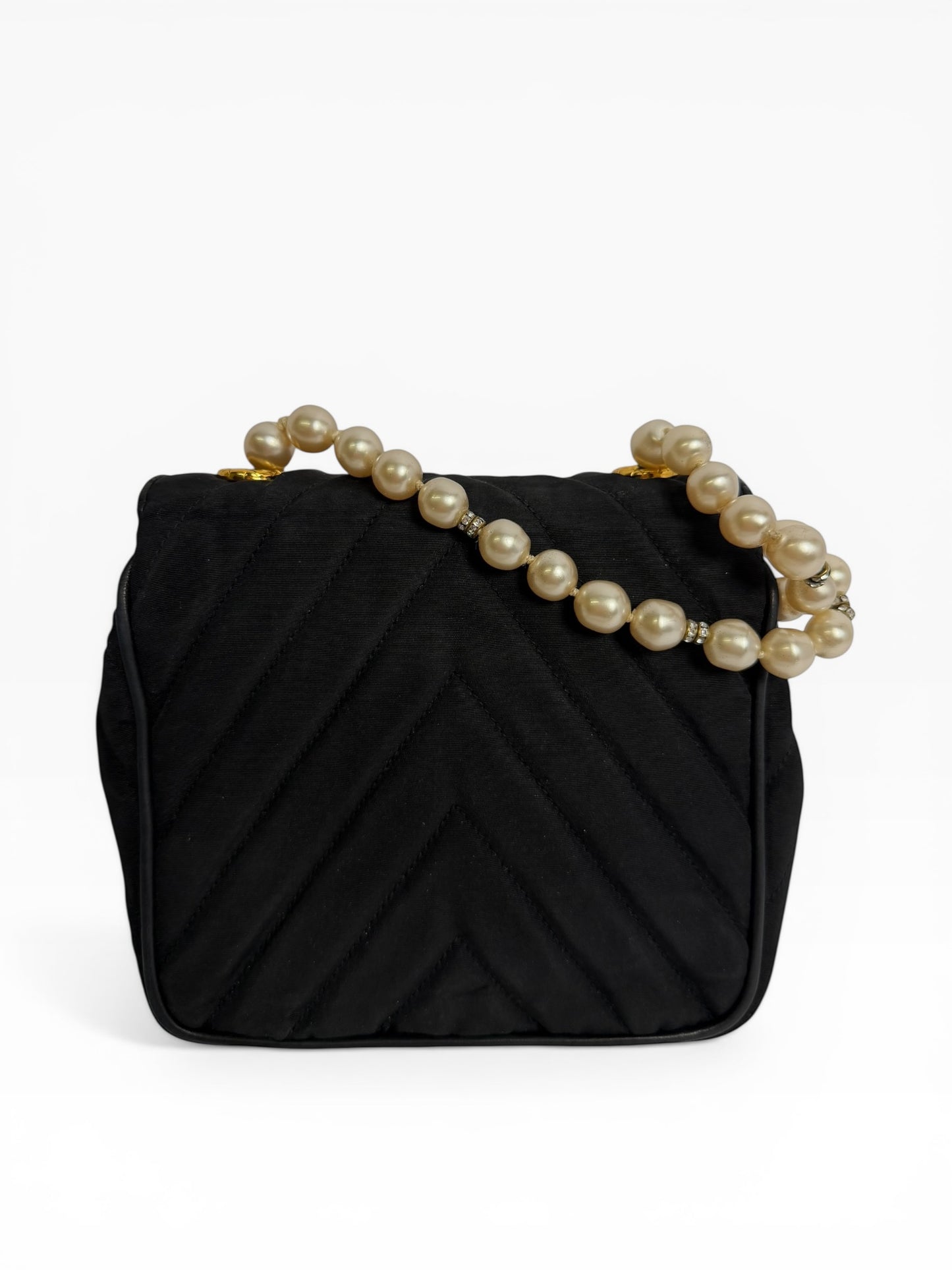 Chanel Pearl Vintage Gripoix Crossbody