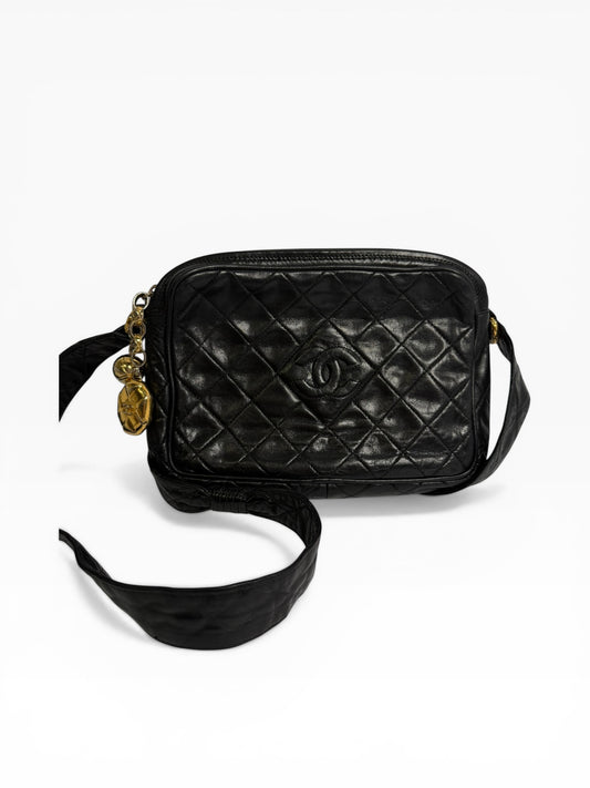 Chanel Black Vintage Camera Bag