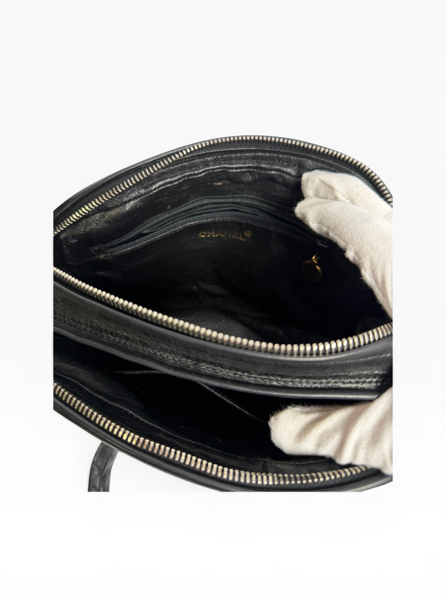 Chanel Black Vintage Camera Bag