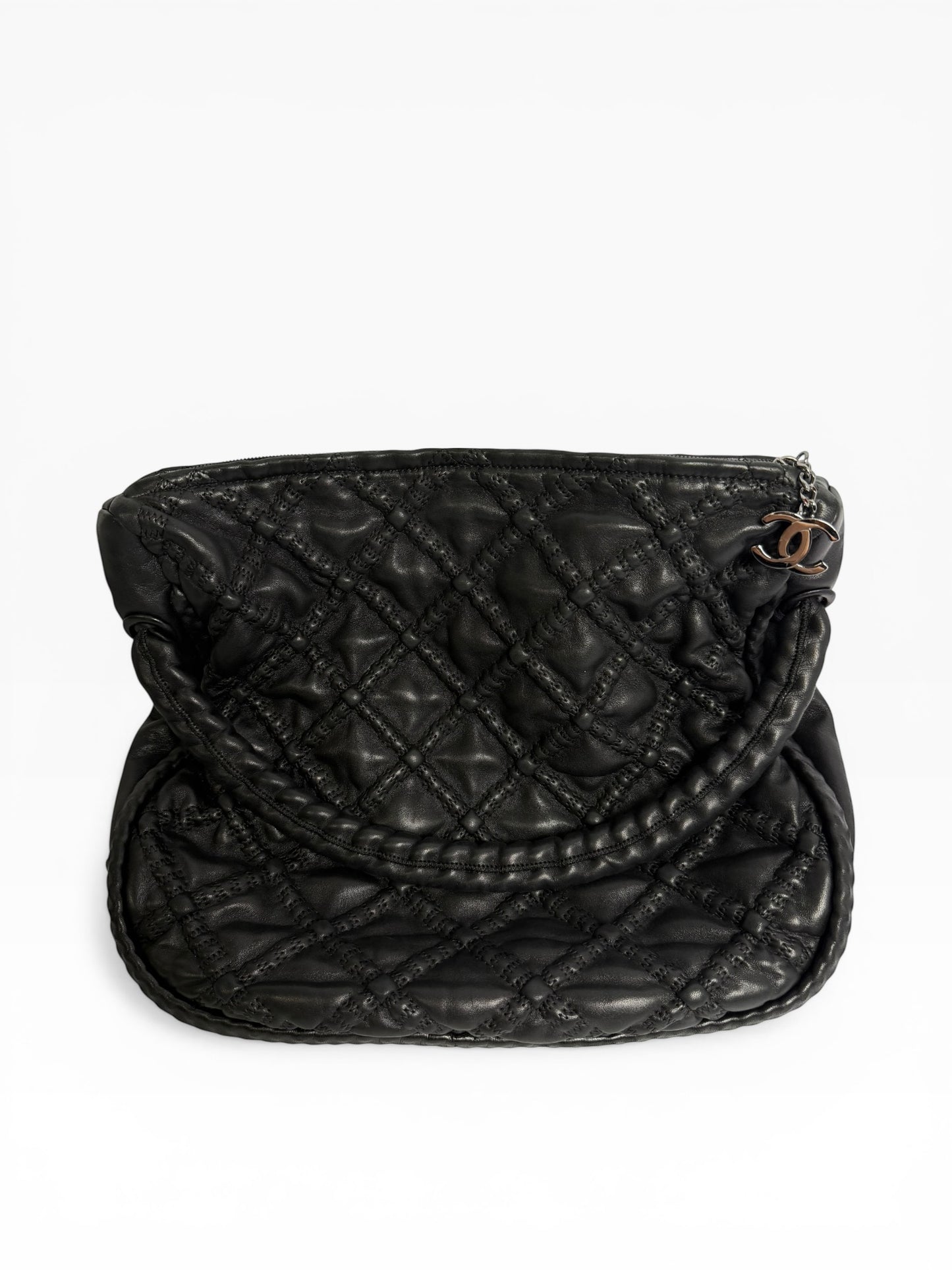 Chanel Braided Black Tote