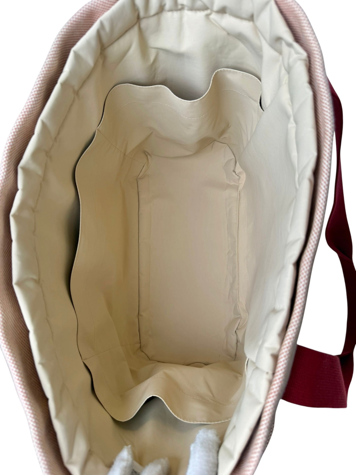 Hermes Terracotta Cotton Cabriole Nappy Bag T7283