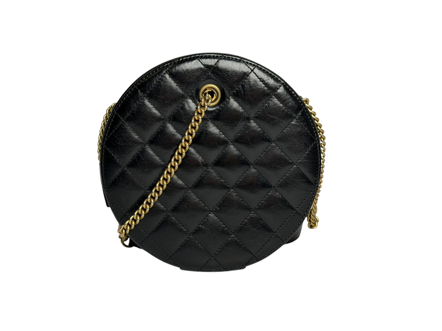 Chanel Black En Vogue Round Crossbody T5533