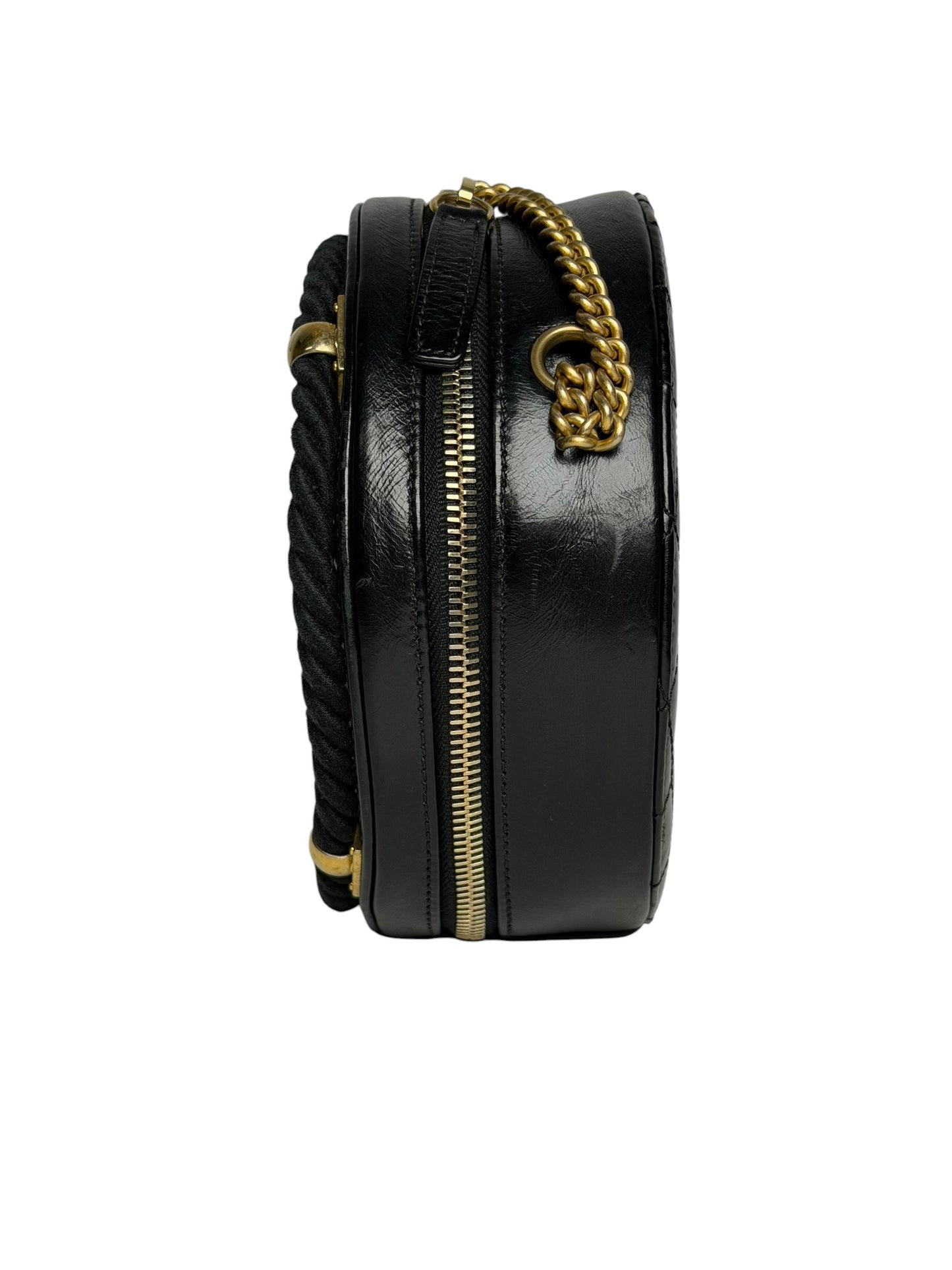 Chanel Black En Vogue Round Crossbody T5533