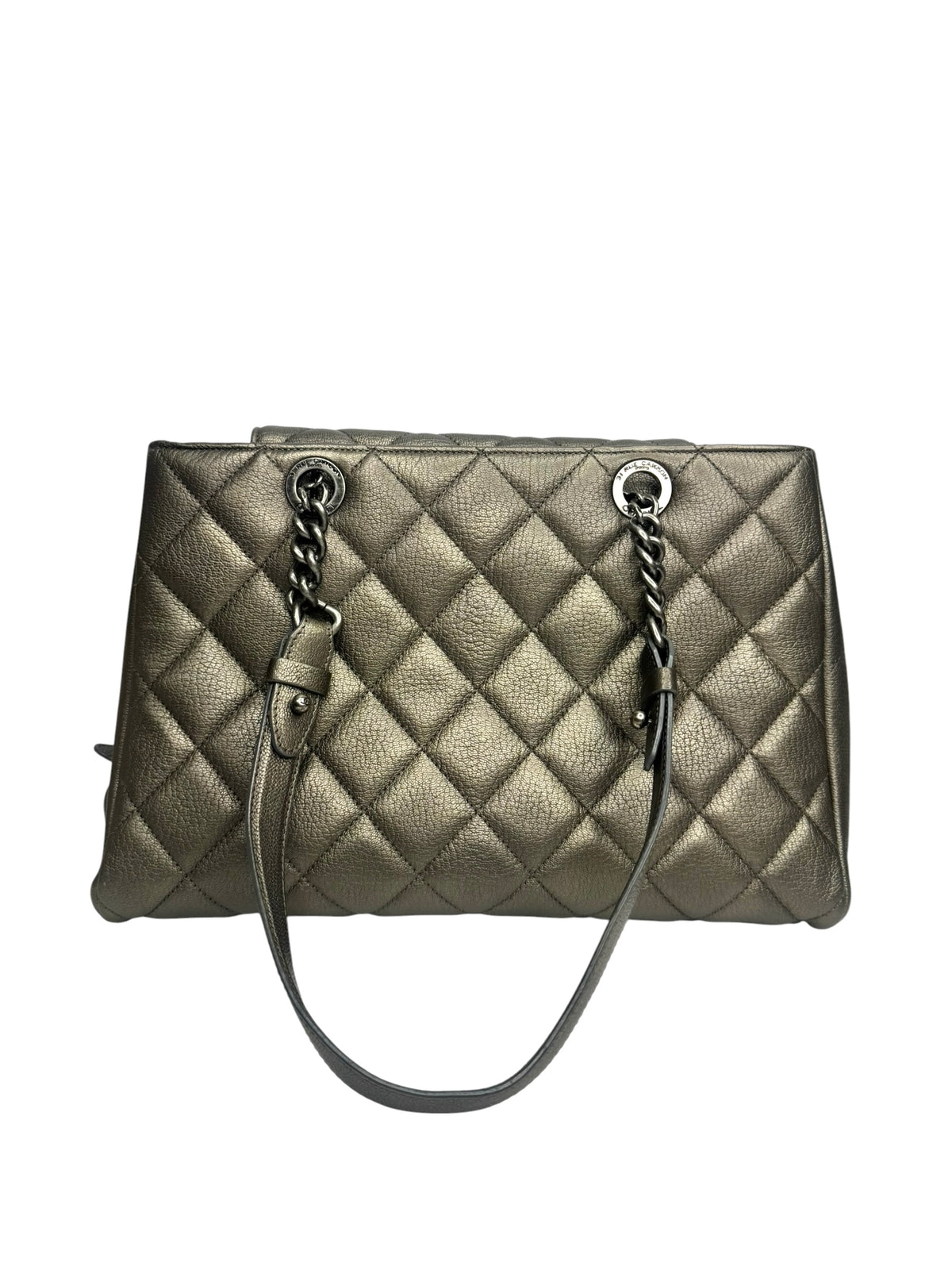 Chanel Metallic City Rock Shopping Tote T9396