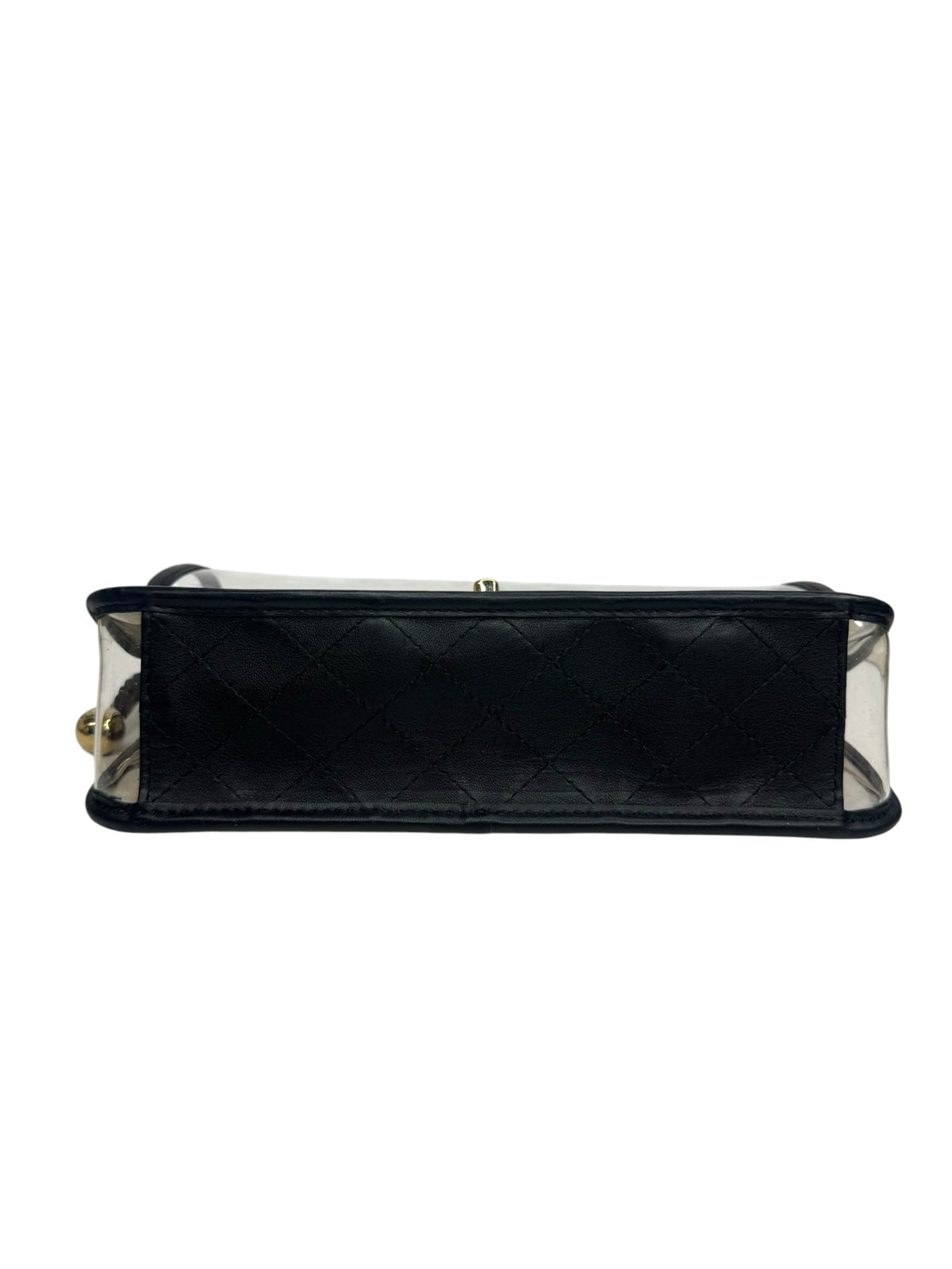 Chanel PVC Sand By The Sea Pearl Strap Flap Bag T9393