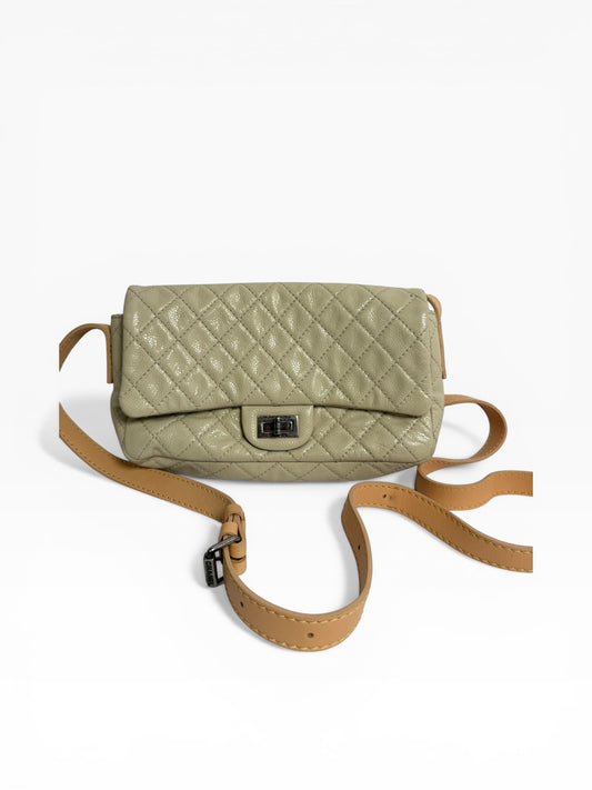 Chanel Reissue Messenger Crossbody Beige