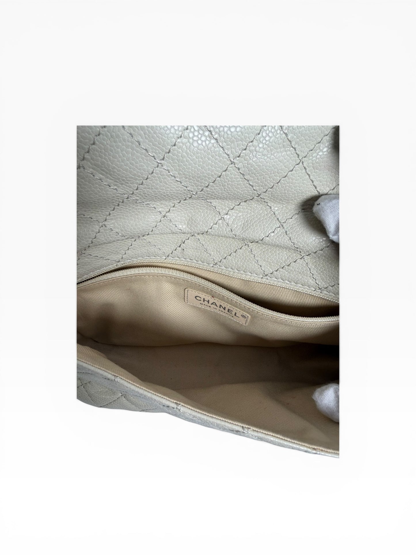 Chanel Reissue Messenger Crossbody Beige