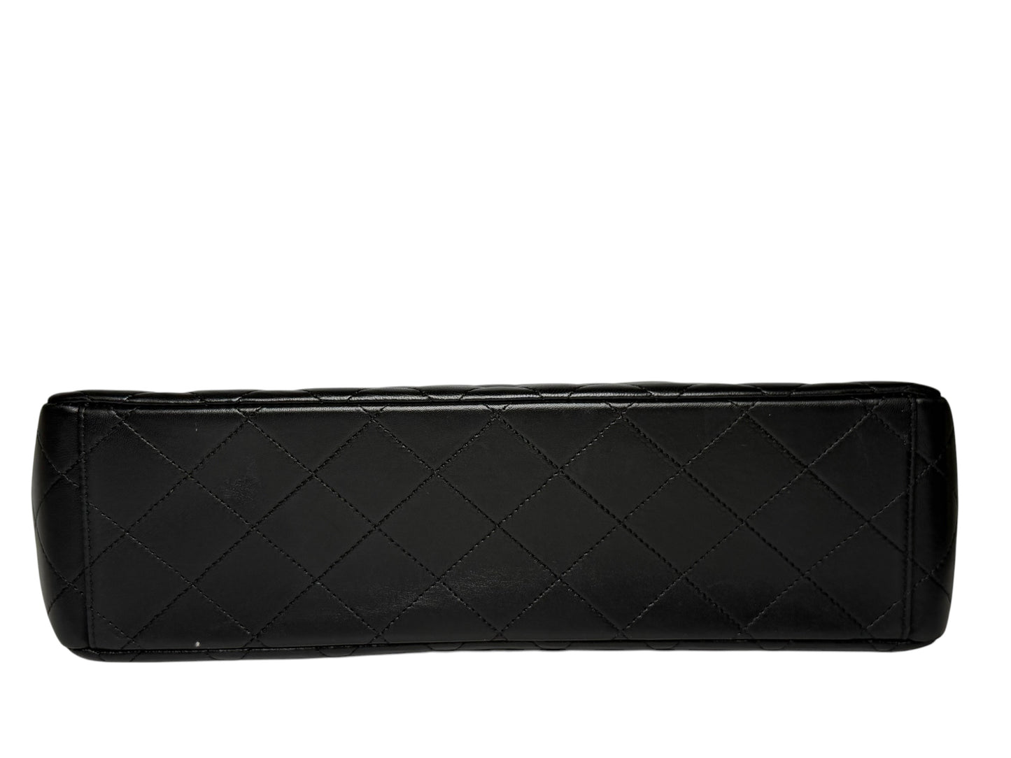 Chanel Black Maxi Classic Double Flap GHW T1026
