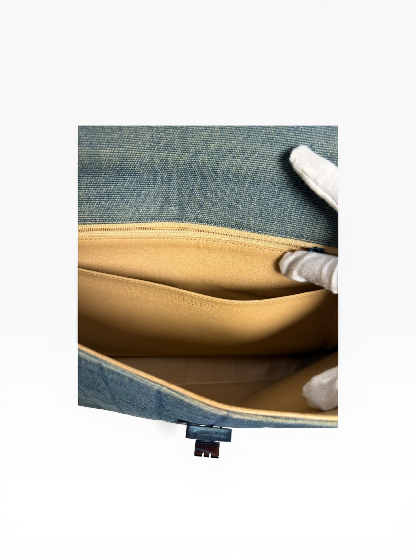 Chanel Denim Reissue Top Handle