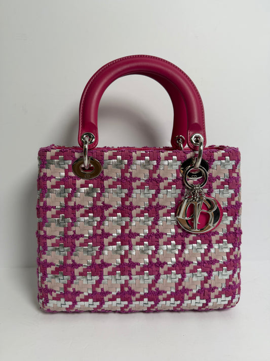 Dior tweed pink lady dior