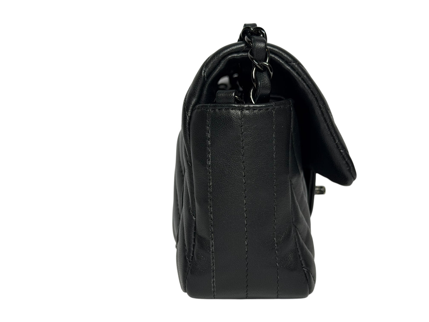 Chanel So Black Chevron Mini T5914
