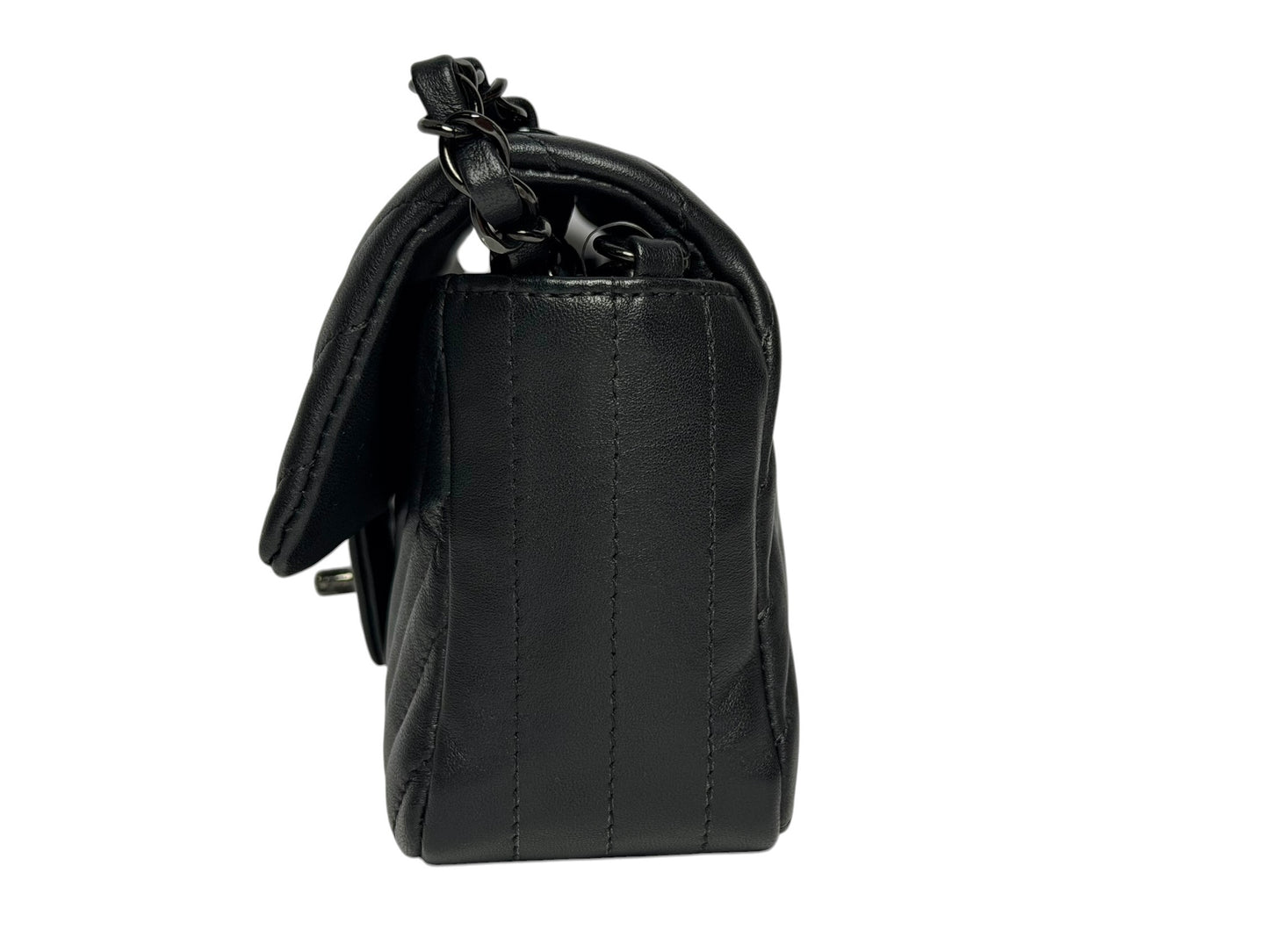 Chanel So Black Chevron Mini T5914