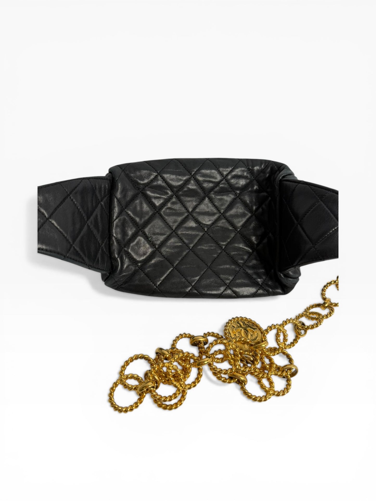 Chanel chain waist belt bag