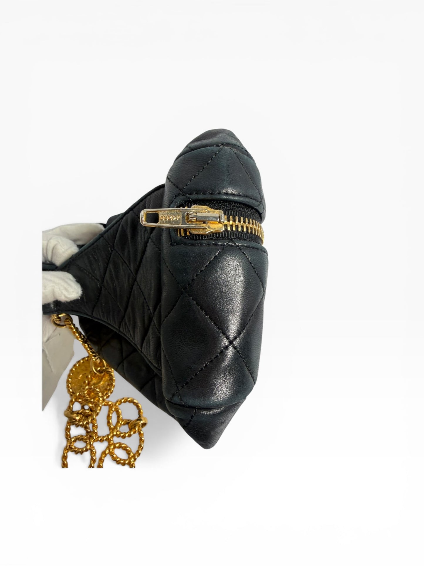 Chanel chain waist belt bag