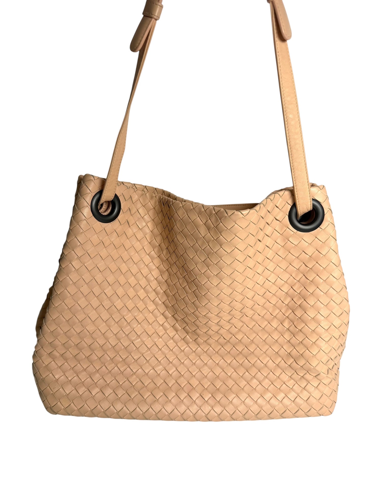 Bottega Veneta Blush Pink Hobo T8392
