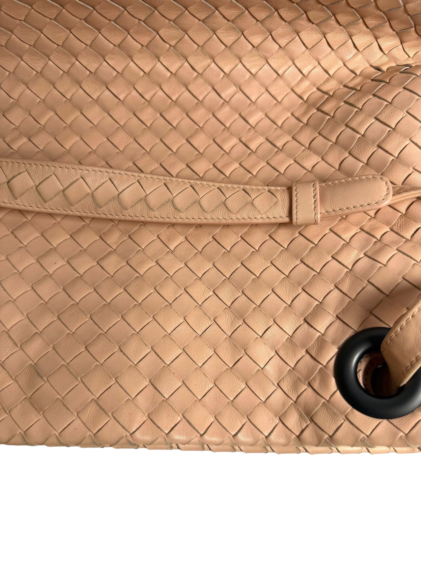 Bottega Veneta Blush Pink Hobo T8392