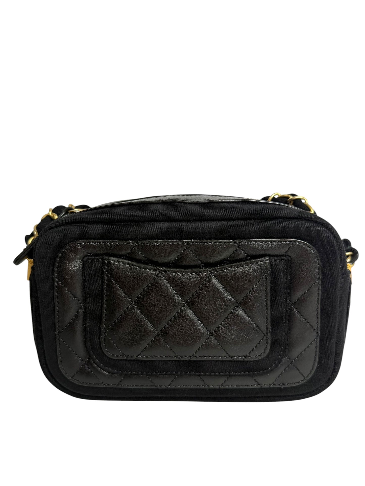 Chanel Camera Bag Black GHW T7575