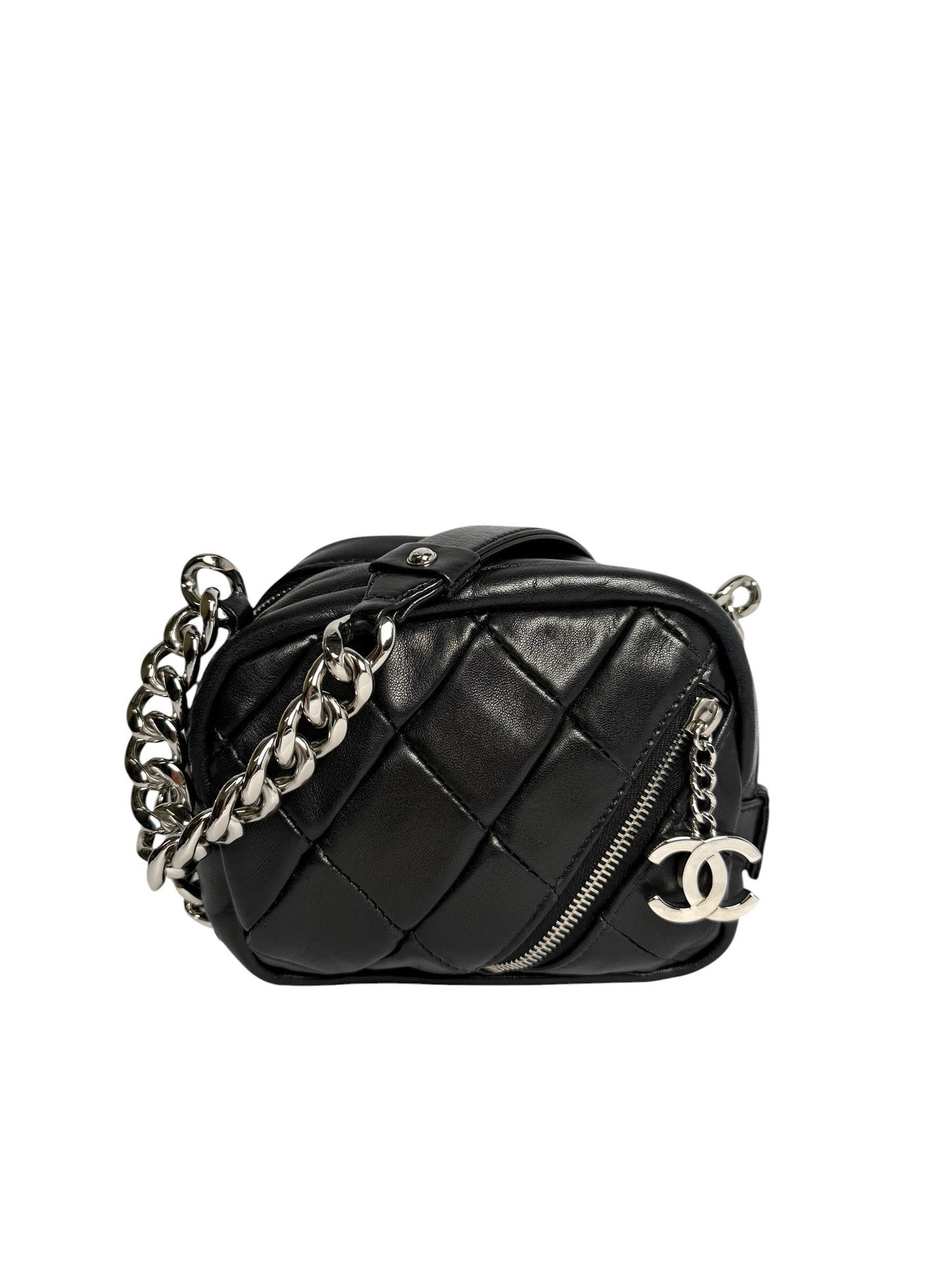 Chanel Mini Lamb Chain Around Camera Bag