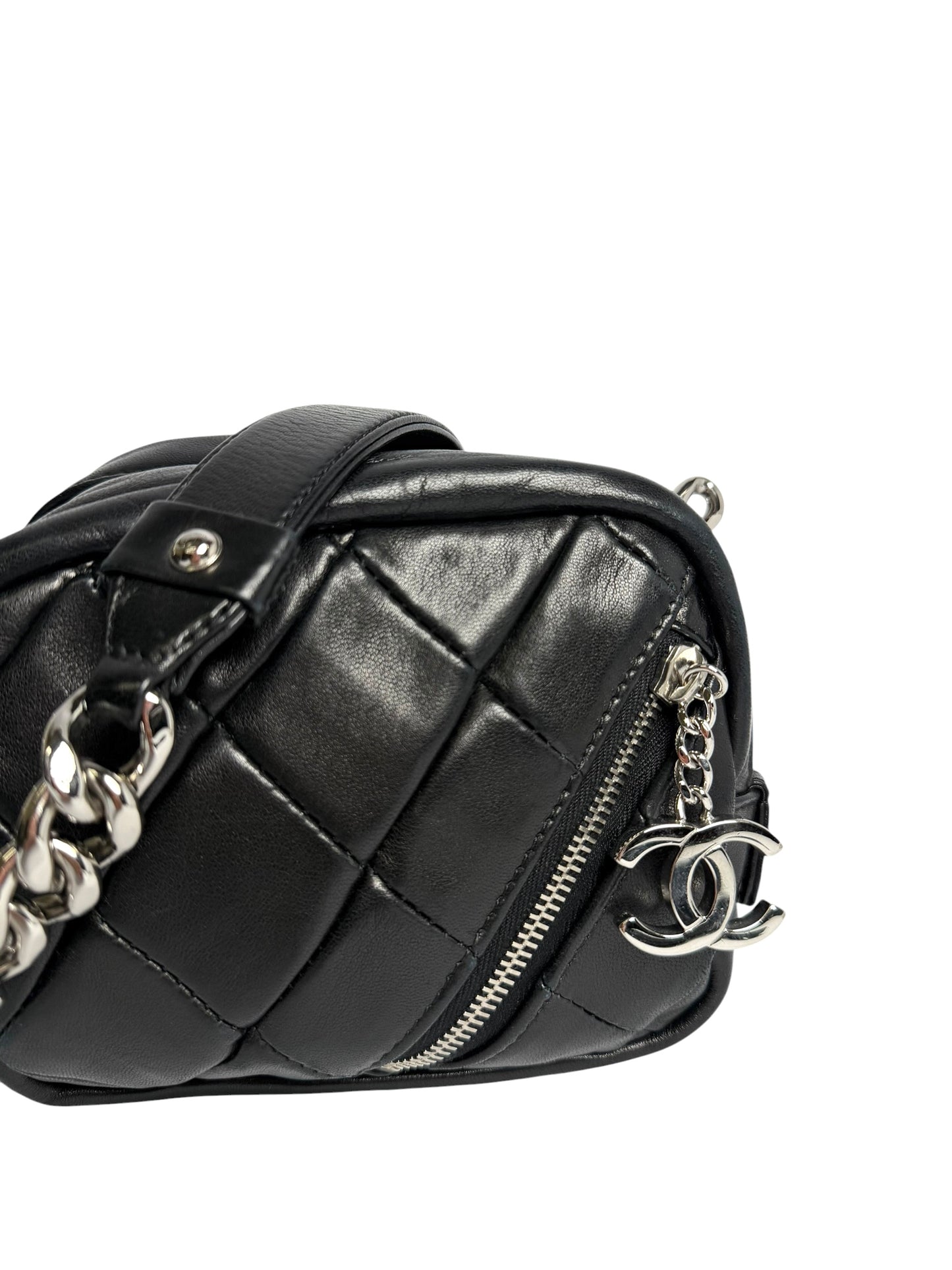 Chanel Mini Lamb Chain Around Camera Bag