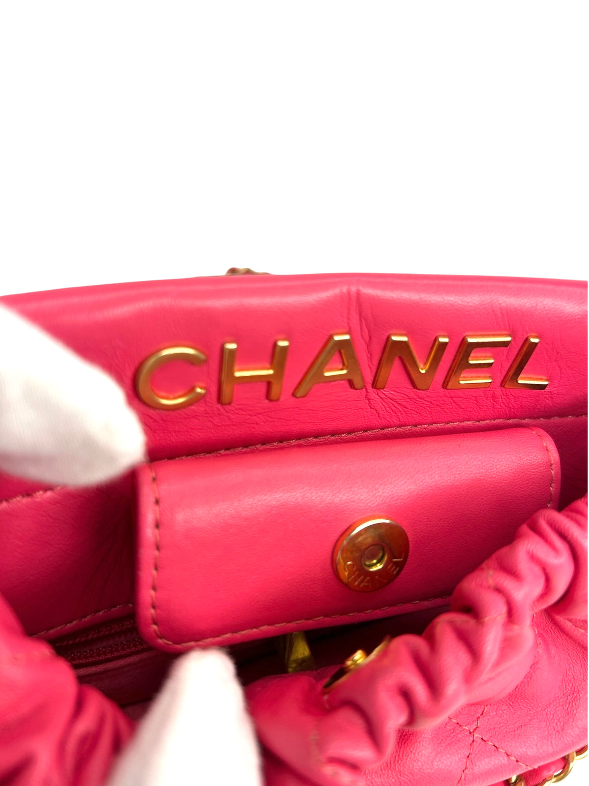 Chanel Pink 22 Mini Resin Charms Bag T9209
