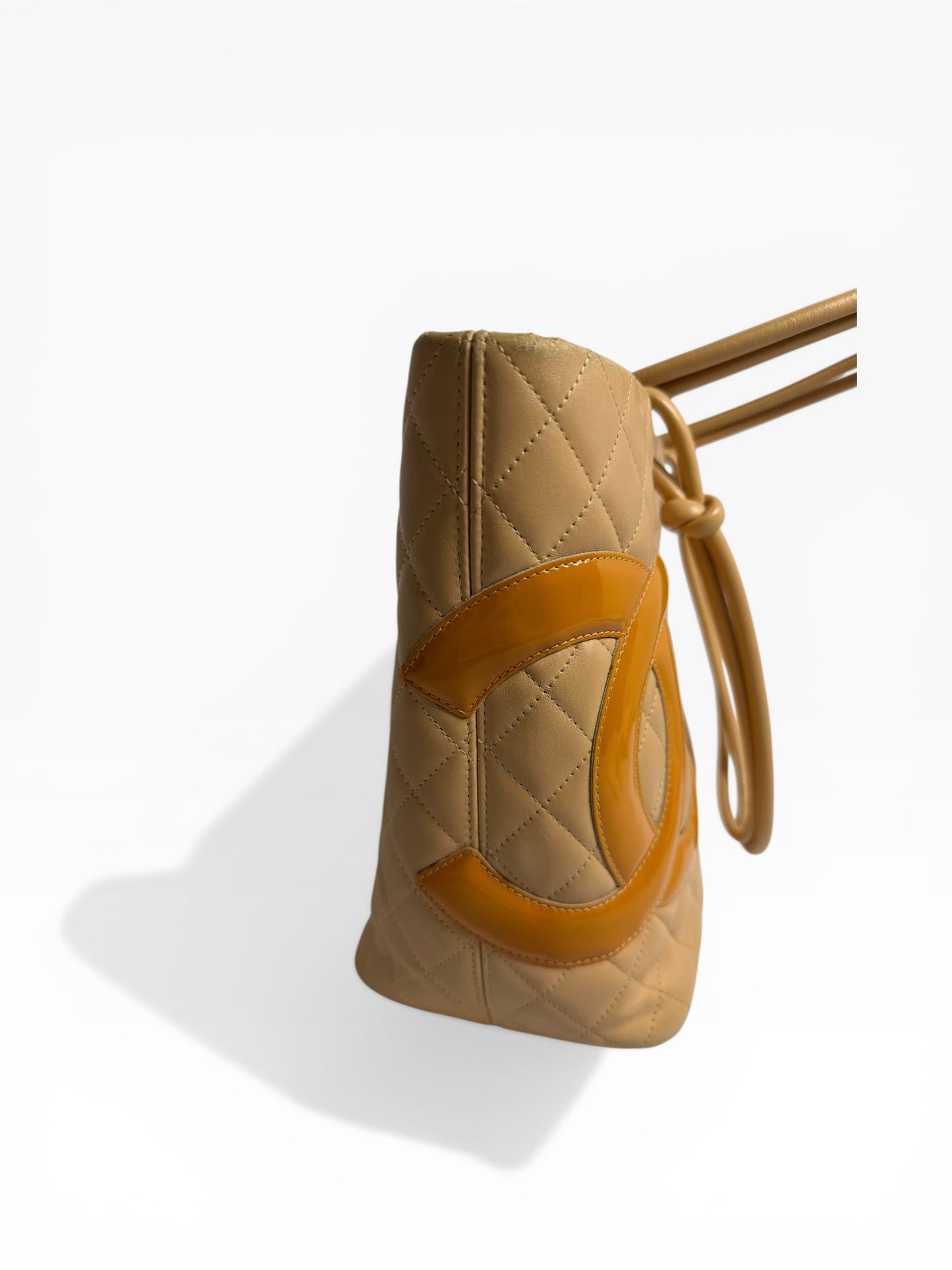 Chanel Cambon Tote Large Nude