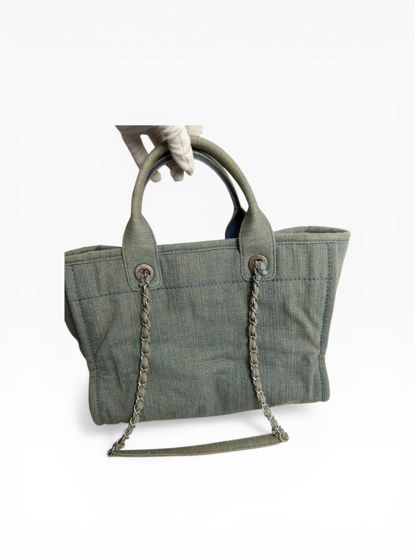 Chanel Denim Deauville Tote