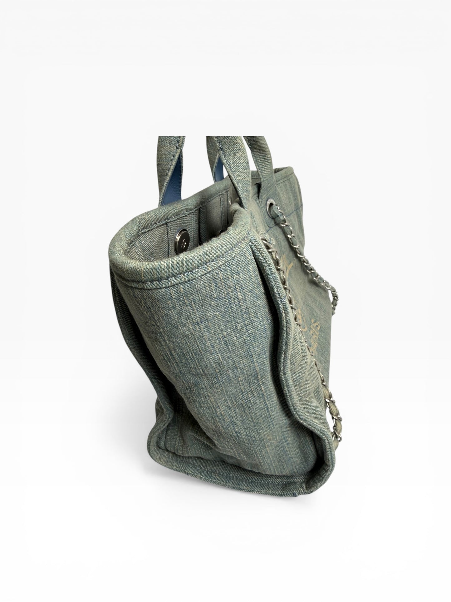 Chanel Denim Deauville Tote