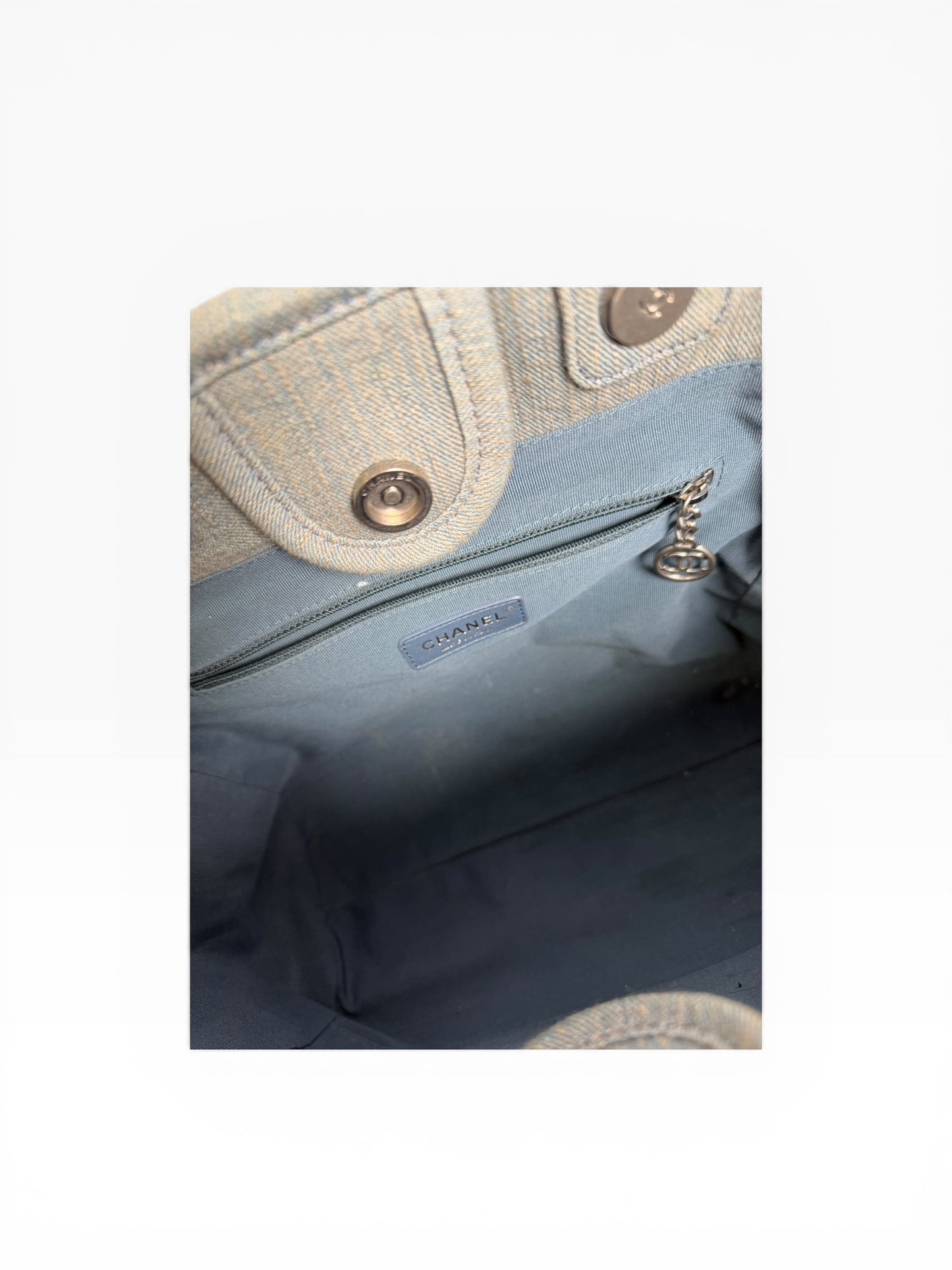 Chanel Denim Deauville Tote