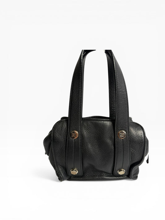 Chanel Black Bowler Calfskin