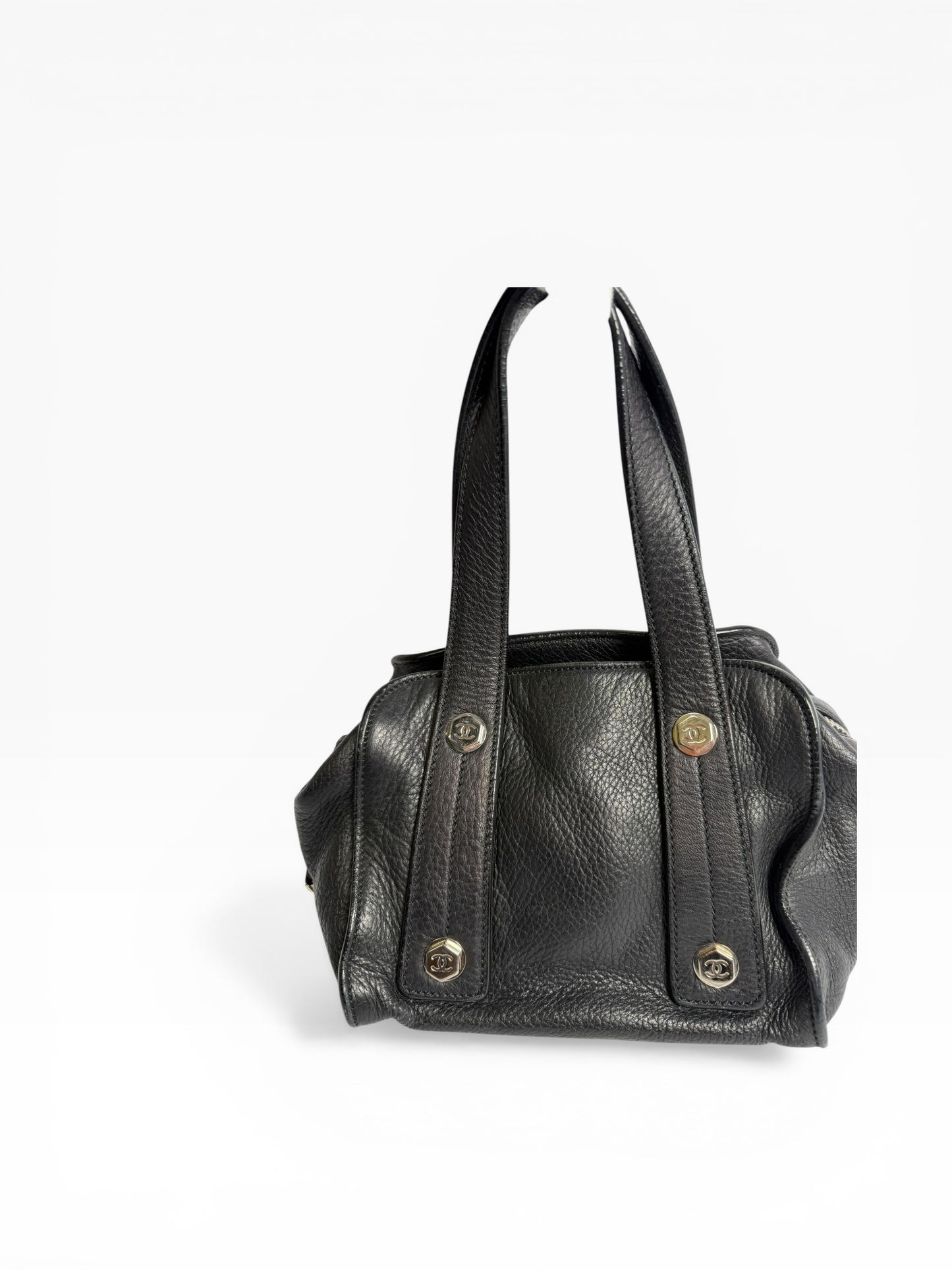 Chanel Black Bowler Calfskin