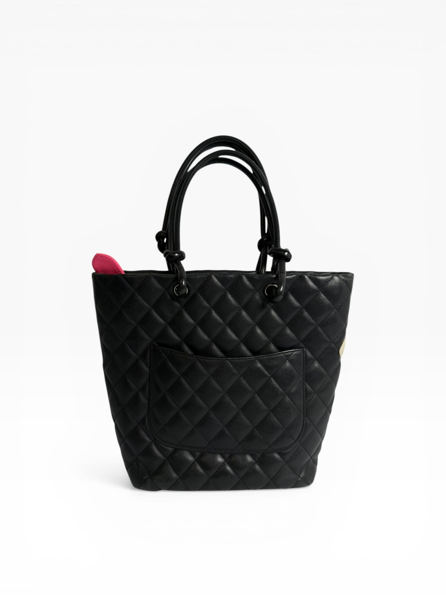 Chanel Cambon Black/White Tote Medium