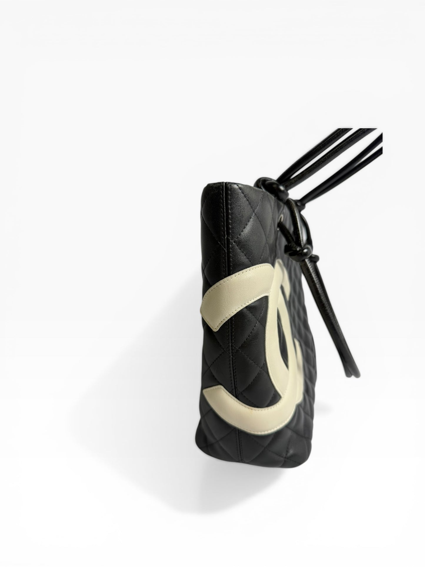 Chanel Cambon Black/White Tote Medium