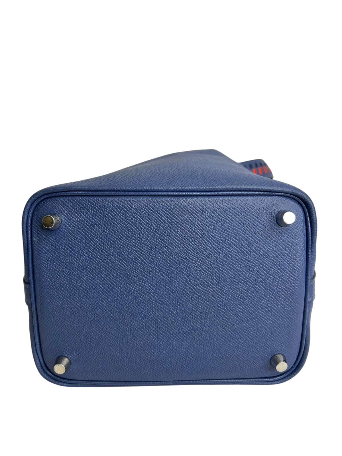 Hermes Picotin Tressage Epsom Blue 18 T9232
