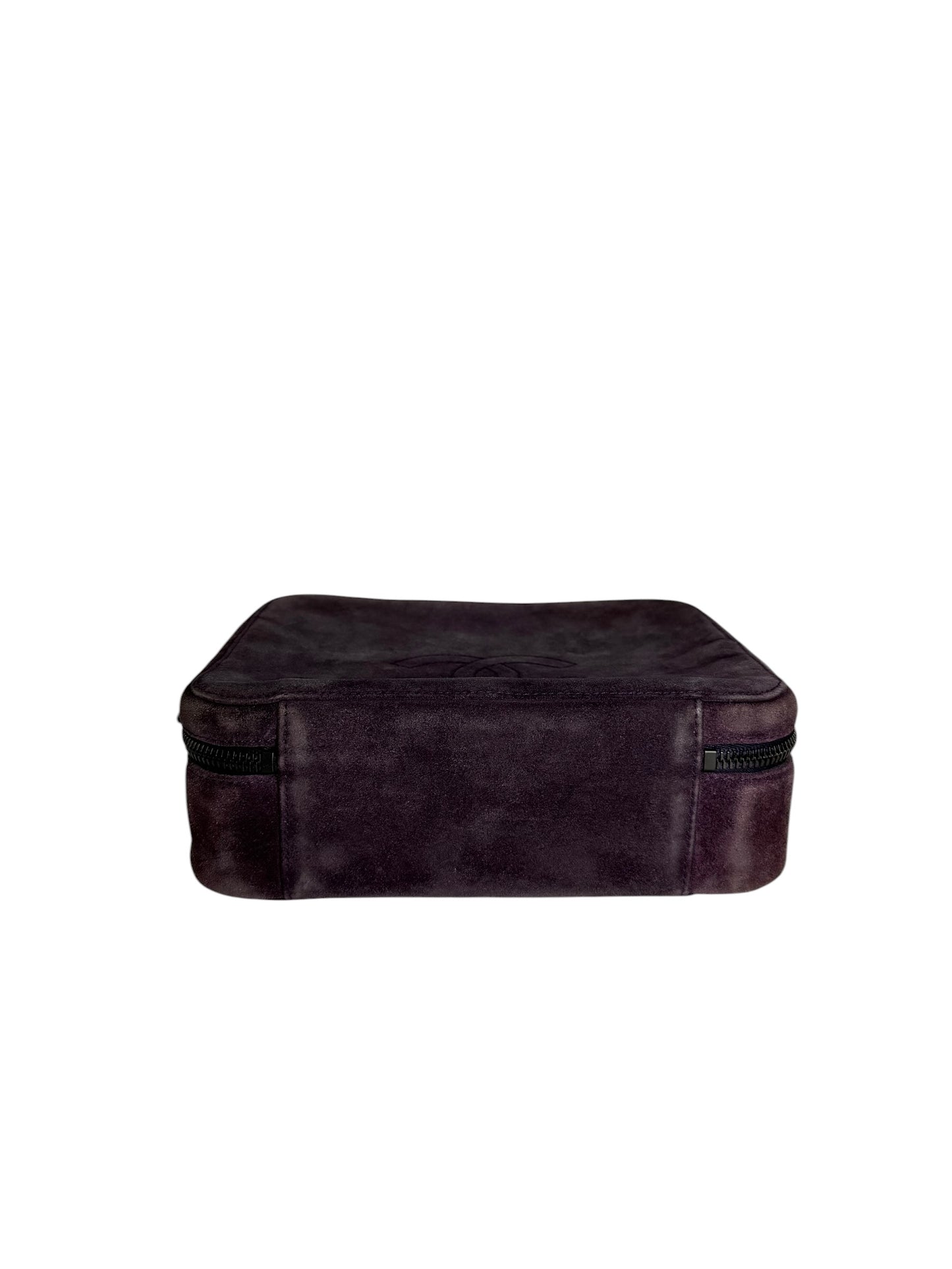Chanel Purple Suede T1032