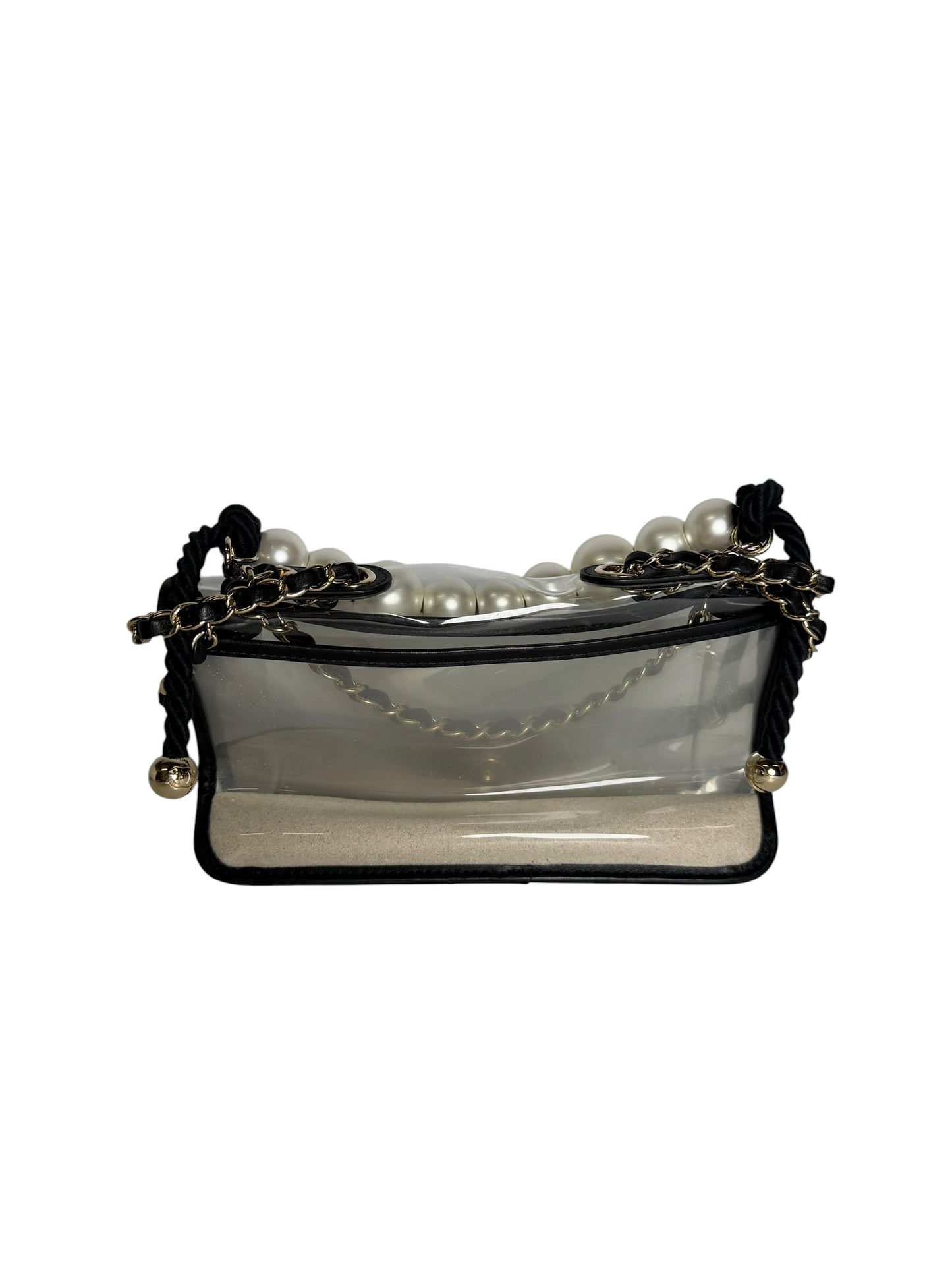 Chanel PVC Sand By The Sea Runway Flap T6838