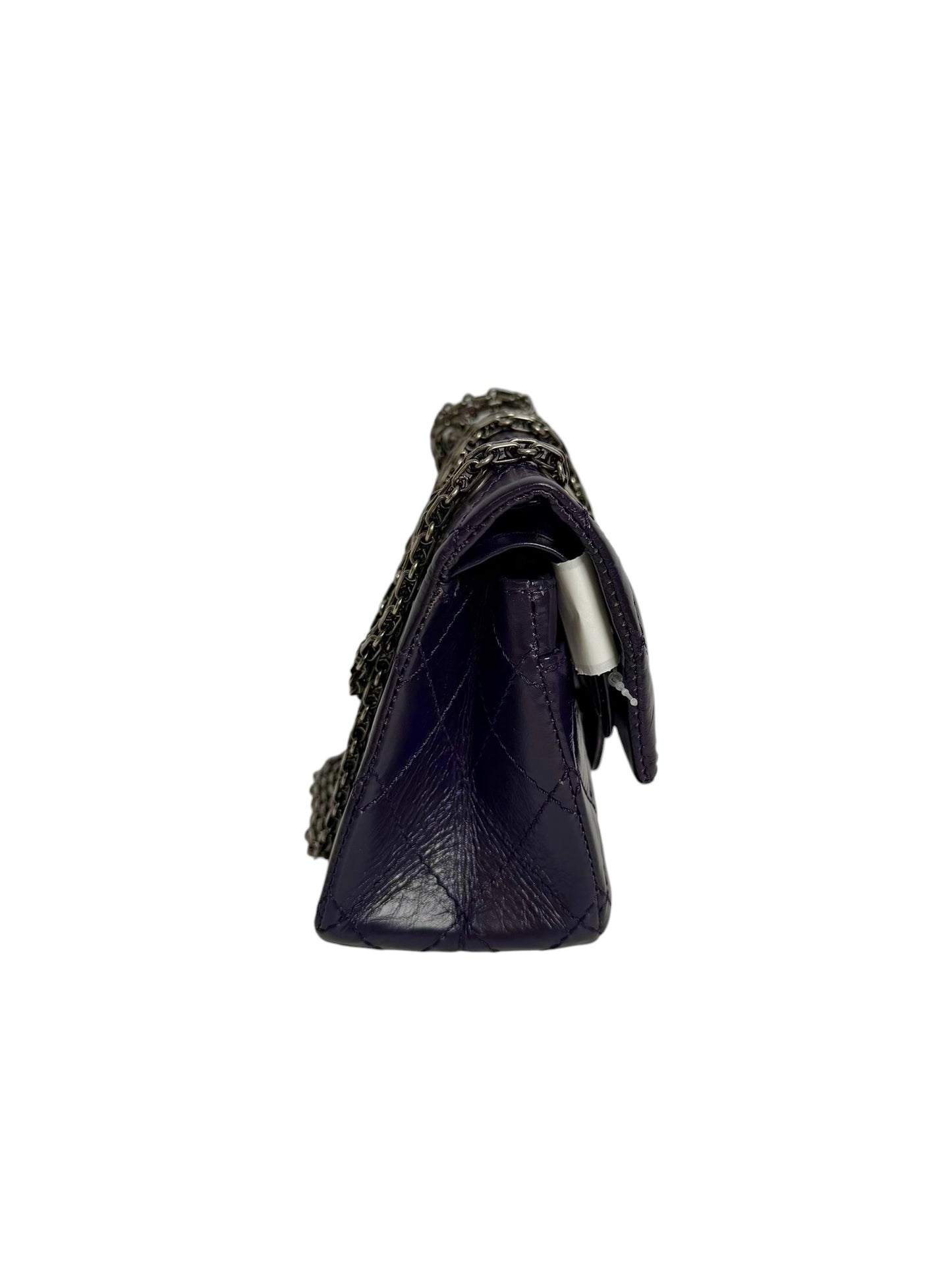 Chanel Mini Purple Reissue Double Flap T7610