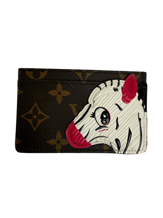 Louis Vuitton Zebra Canvas Card Holder T3898
