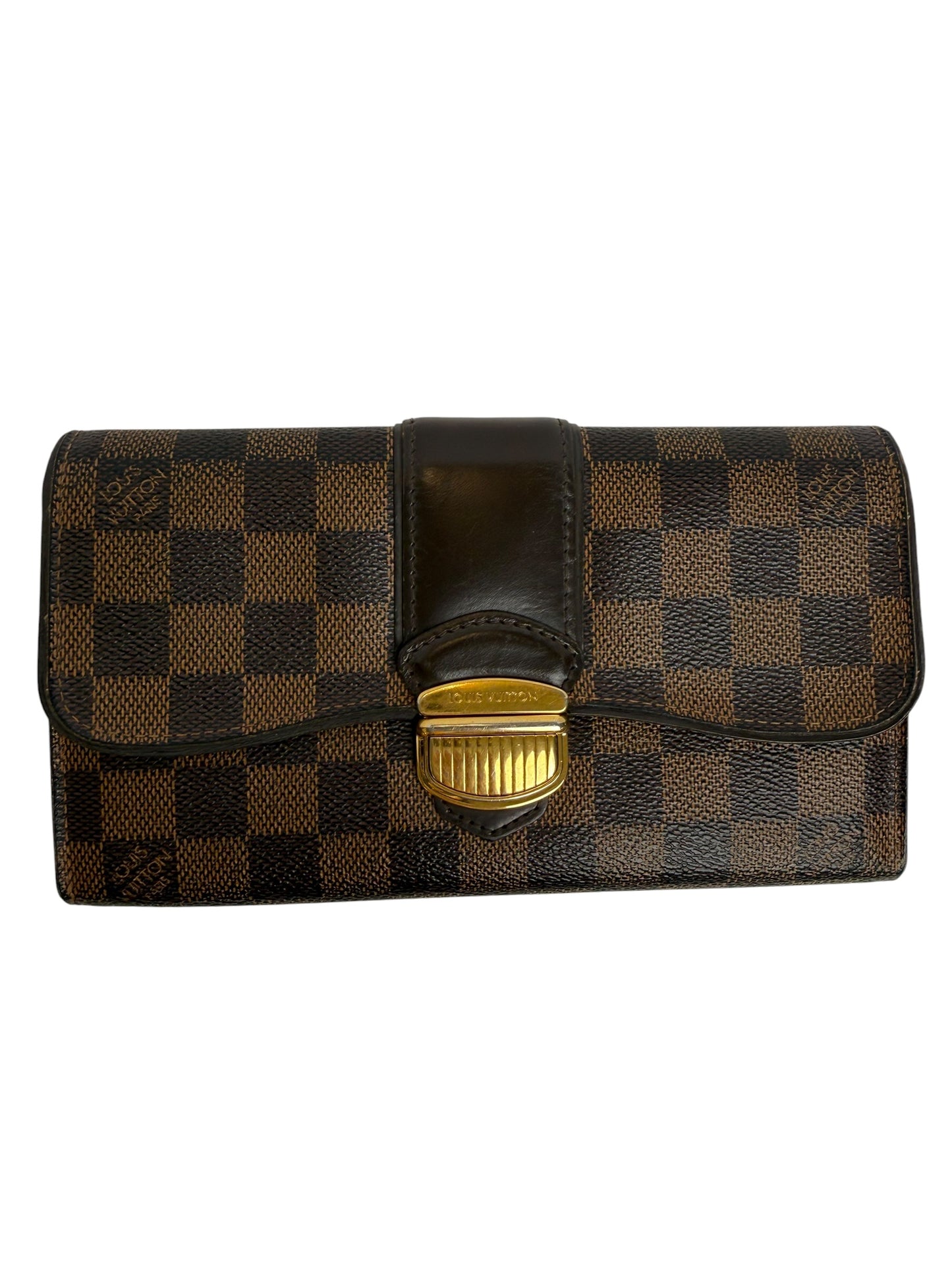 Louis Vuitton Damier Buckle Wallet T1012