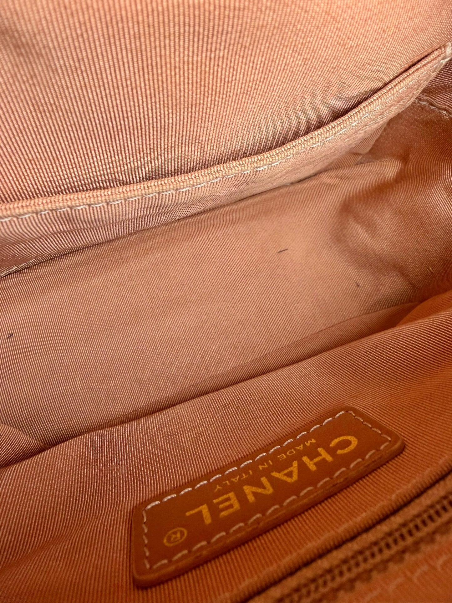 Chanel Pink Quilted Soft Vanity Case GHW T8016