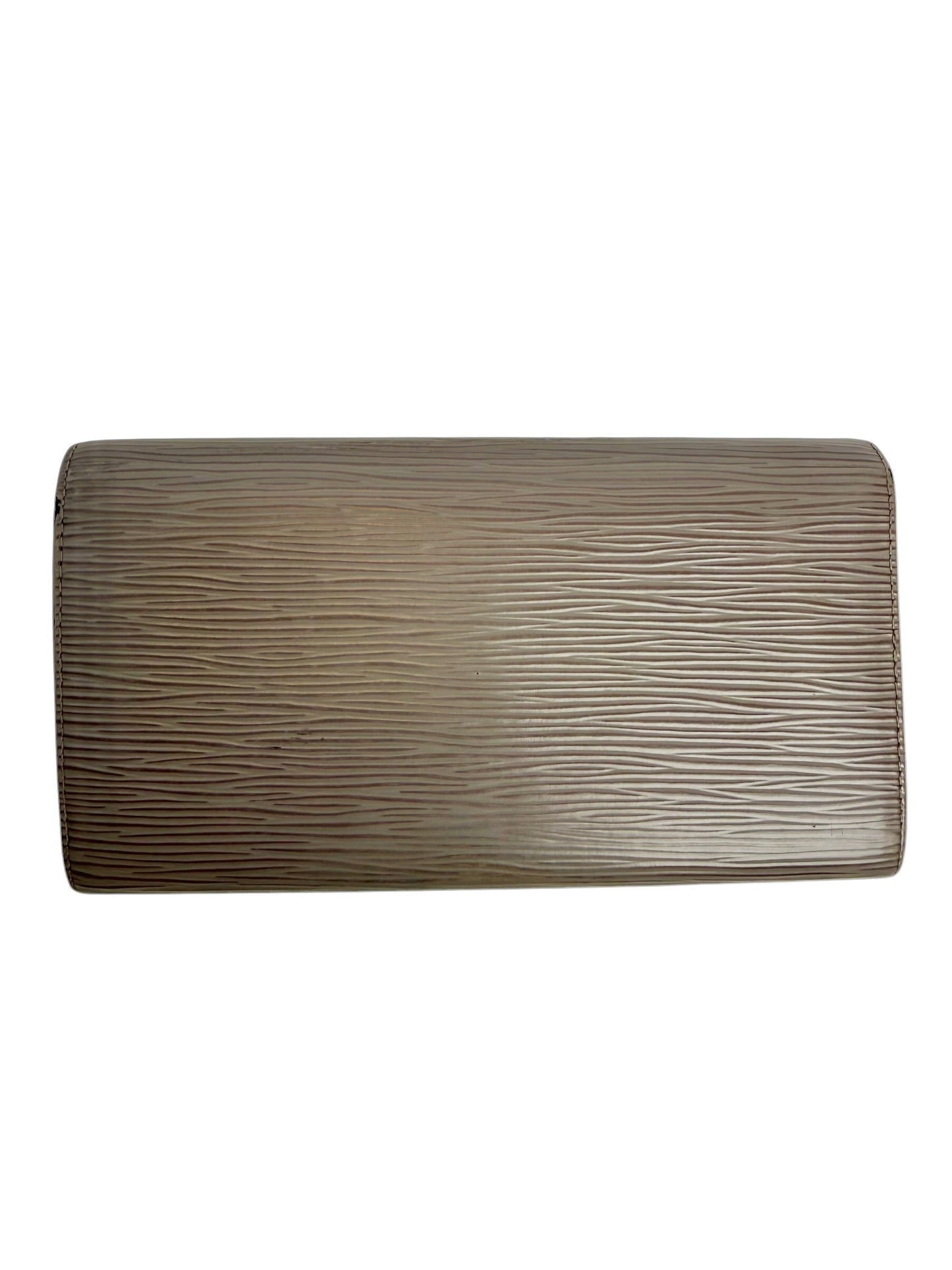 Louis Vuitton Gray Epi Long Wallet T1003