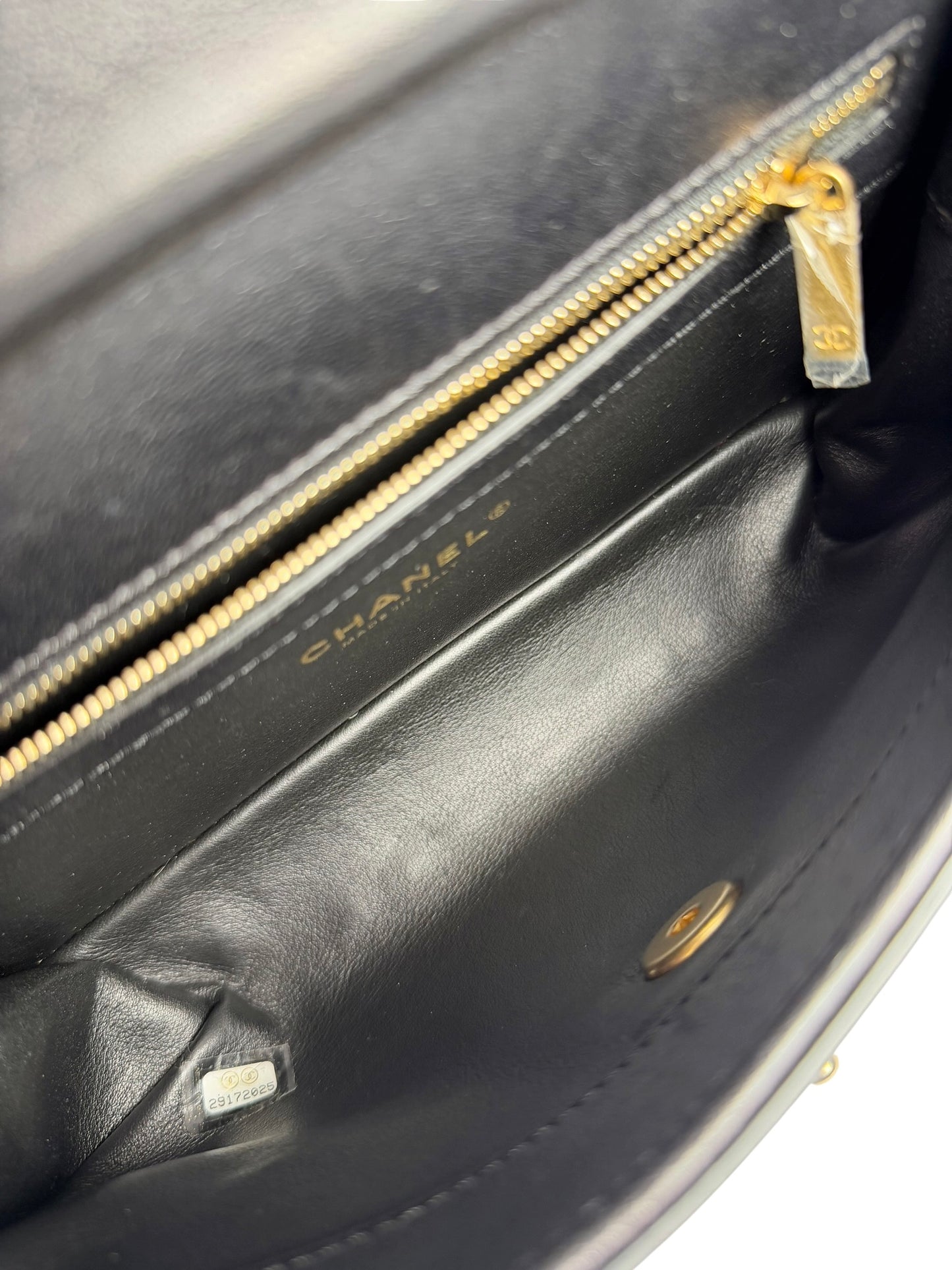 Chanel Black Small Coco Luxe Flap T7467