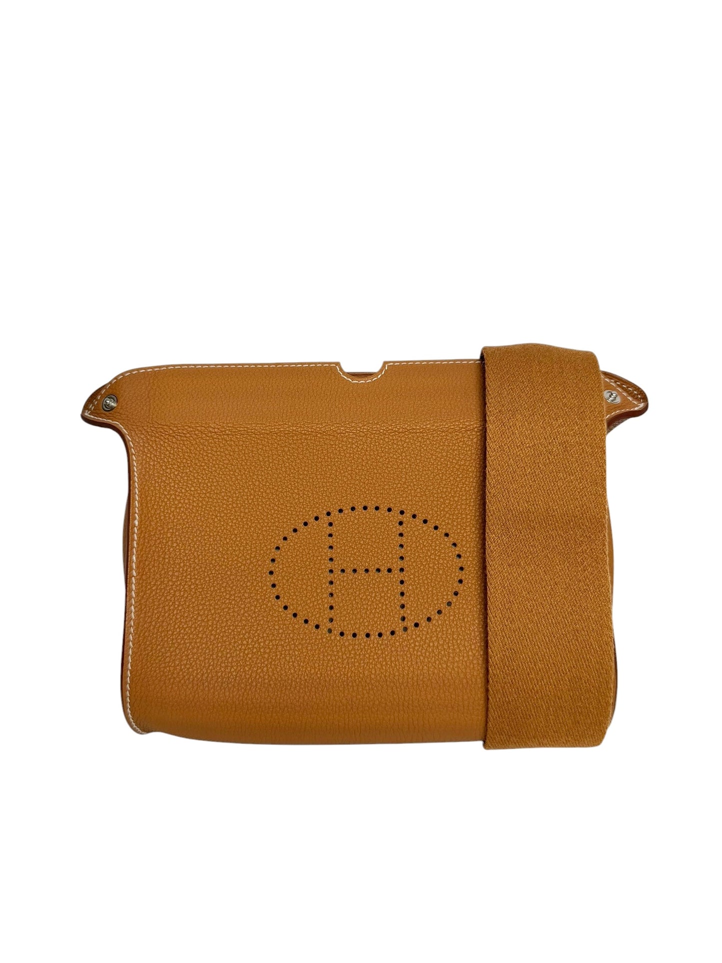 Hermes Videpoches Gold Togo Messenger T5471