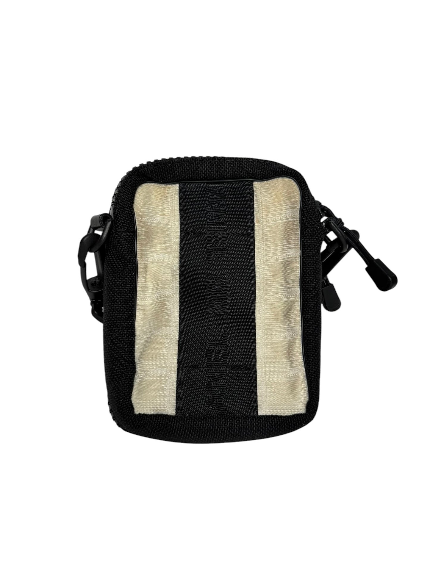 Chanel Sport Line White And Black Nylon Crossbody T7255