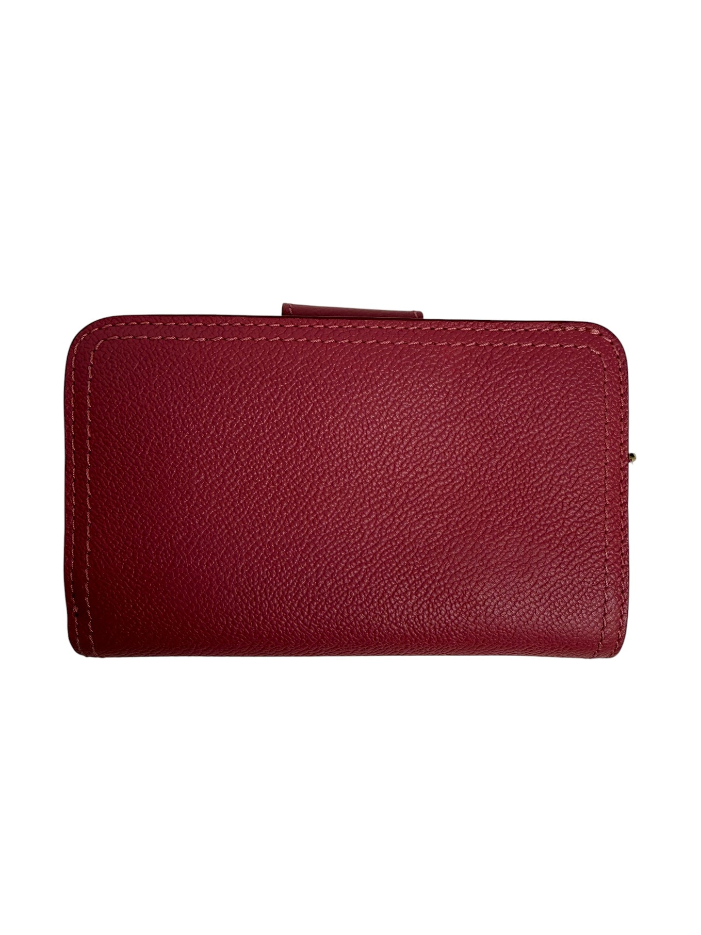 Burberry pink wallet gold buckle T7491