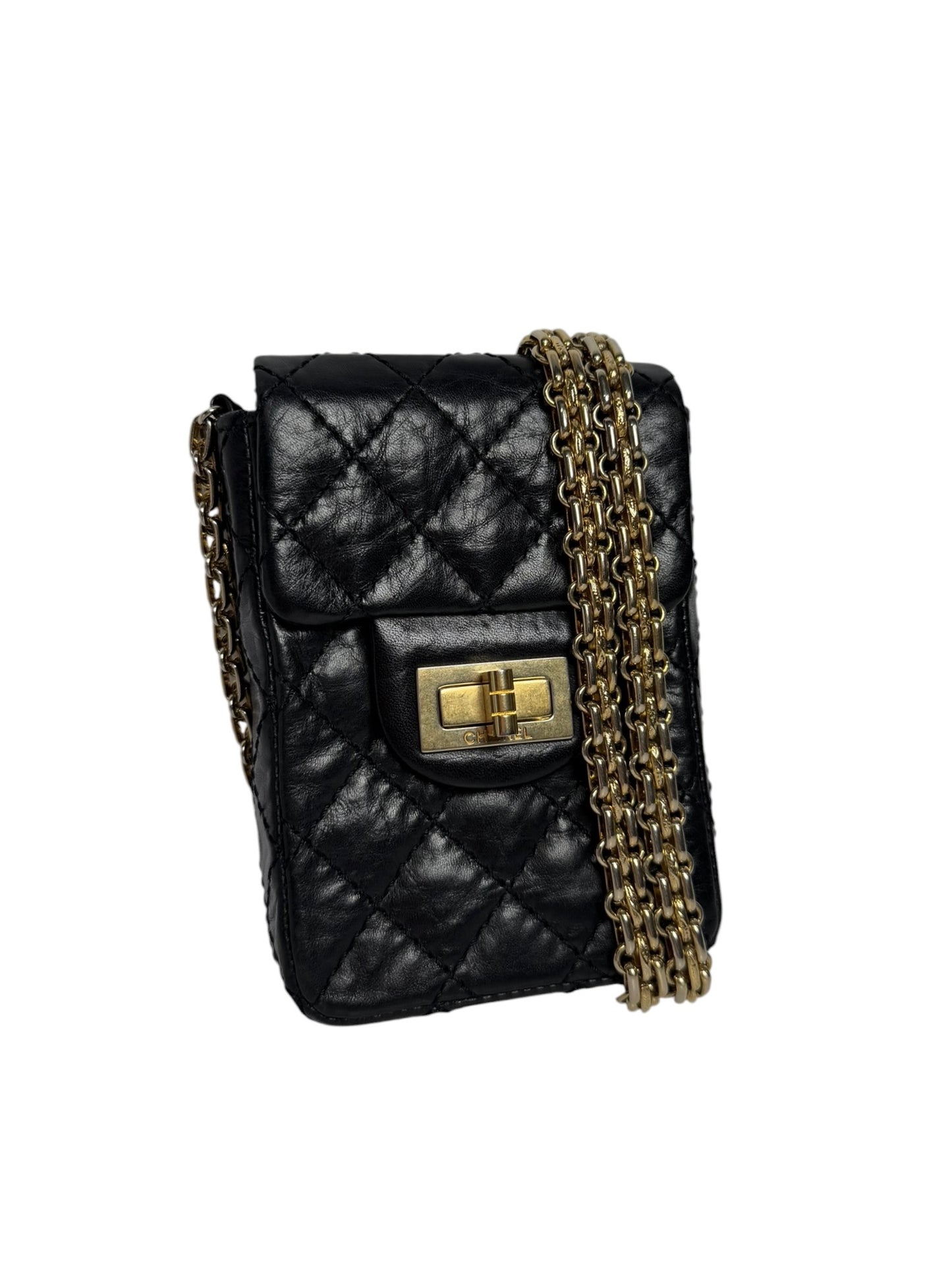 Chanel Black Reissue Micro Crossbody T4555