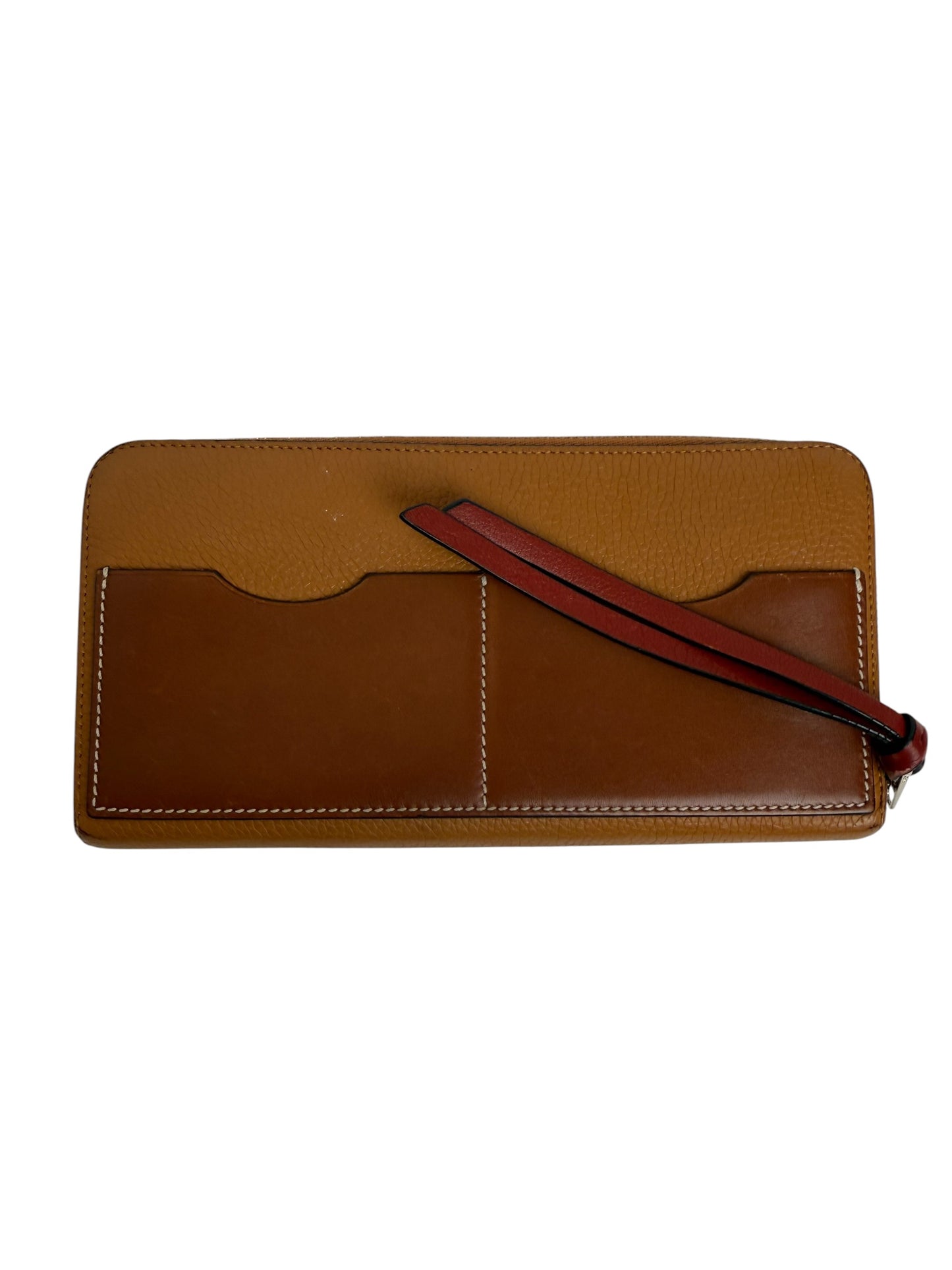 Loewe Brown Long Zippy Wallet T7306